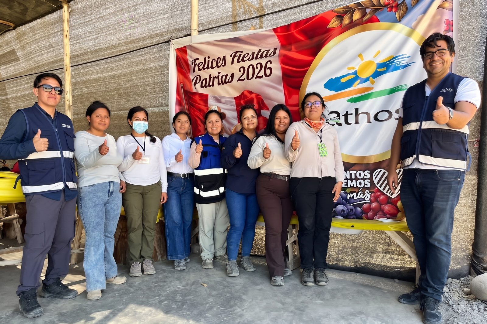 Equipo QHALIA en visita de campo con cliente